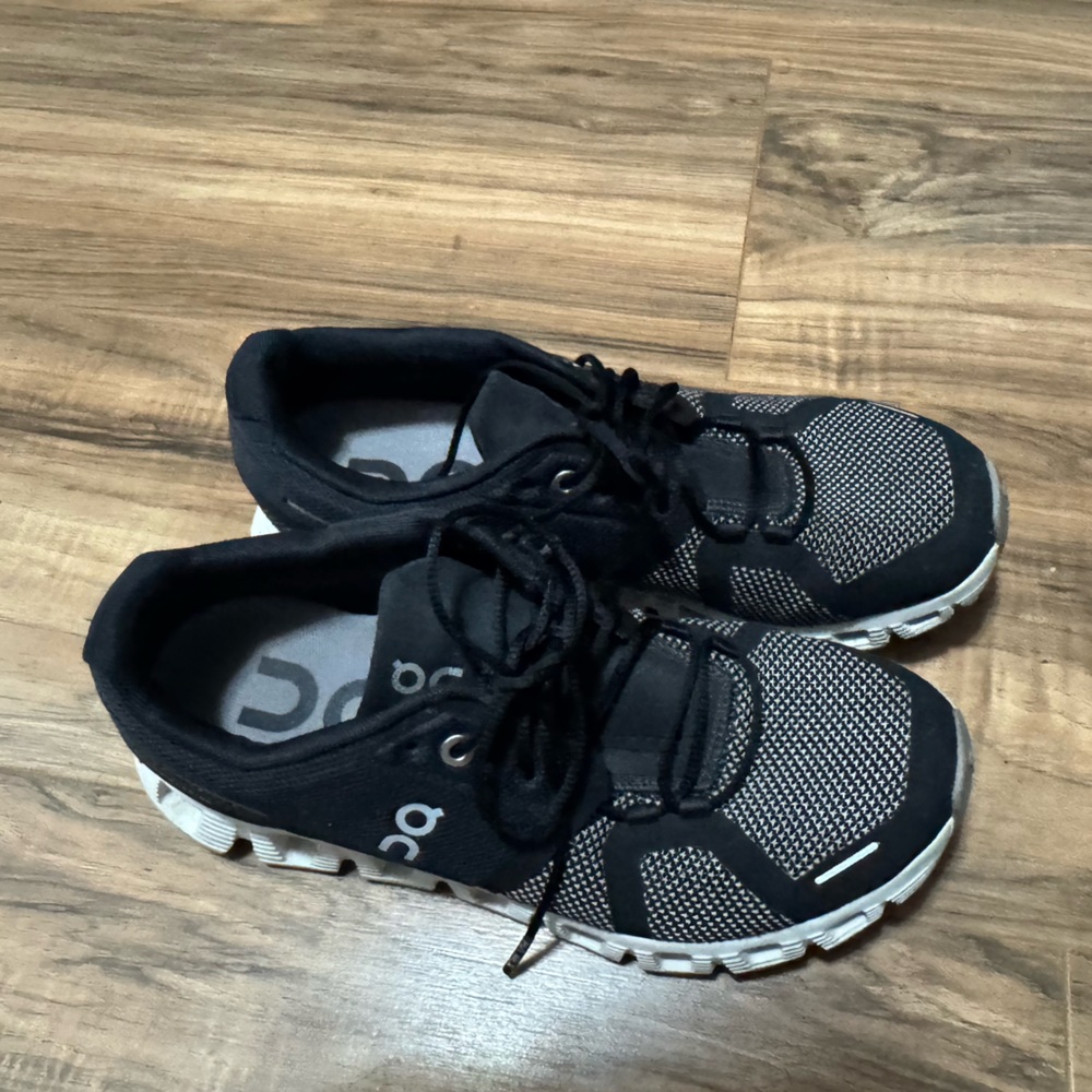 On Running Monochrome Athletic Shoes - Picture 3 of 3